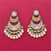 Indo Western Classic Earring With Mehndi Plating