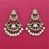 Indo Western Classic Earring With Mehndi Plating