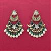 Indo Western Classic Earring With Mehndi Plating