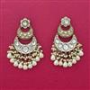 Indo Western Classic Earring With Mehndi Plating