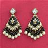 Indo Western Classic Earring With Mehndi Plating