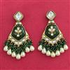 Indo Western Classic Earring With Mehndi Plating