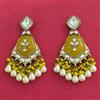 Indo Western Classic Earring With Mehndi Plating