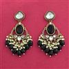Indo Western Classic Earring With Mehndi Plating