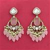 Indo Western Classic Earring With Mehndi Plating