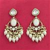 Indo Western Classic Earring With Mehndi Plating