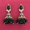 Indo Western Jhumki With Mehndi Plating