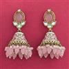 Indo Western Jhumki With Mehndi Plating