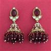 Indo Western Jhumki With Mehndi Plating