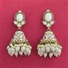 Indo Western Jhumki With Mehndi Plating
