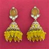 Indo Western Jhumki With Mehndi Plating