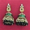 Indo Western Jhumki With Mehndi Plating