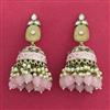 Indo Western Jhumki With Mehndi Plating