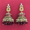 Indo Western Jhumki With Mehndi Plating