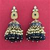 Indo Western Jhumki With Mehndi Plating