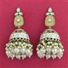 Indo Western Jhumki With Mehndi Plating
