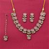 Indo Western Classic Necklace Set With Mehndi Plating