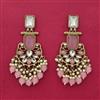 Indo Western Classic Earring With Mehndi Plating