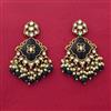 Indo Western Classic Earring With Mehndi Plating