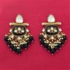 Indo Western Classic Earring With Mehndi Plating