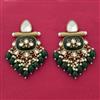 Indo Western Classic Earring With Mehndi Plating
