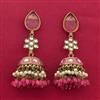 Indo Western Jhumki With Mehndi Plating