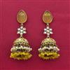 Indo Western Jhumki With Mehndi Plating