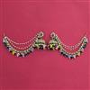 Indo Western Jhumki With Mehndi Plating