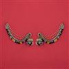 Indo Western Jhumki With Mehndi Plating