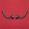 Indo Western Jhumki With Mehndi Plating