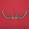 Indo Western Jhumki With Mehndi Plating