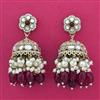 Indo Western Jhumki With Mehndi Plating