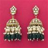 Indo Western Jhumki With Mehndi Plating