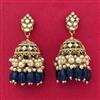 Indo Western Jhumki With Mehndi Plating