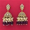 Indo Western Jhumki With Mehndi Plating