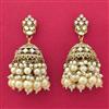 Indo Western Jhumki With Mehndi Plating