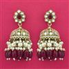 Indo Western Jhumki With Mehndi Plating