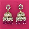 Indo Western Jhumki With Mehndi Plating