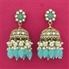 Indo Western Jhumki With Mehndi Plating