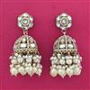 Indo Western Jhumki With Mehndi Plating