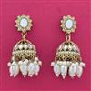 Indo Western Jhumki With Mehndi Plating