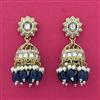 Indo Western Jhumki With Mehndi Plating