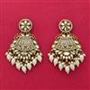 Indo Western Classic Earring With Mehndi Plating