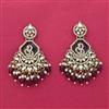 Indo Western Classic Earring With Mehndi Plating