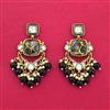 Indo Western Classic Earring With Mehndi Plating