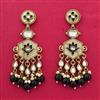 Indo Western Classic Earring With Mehndi Plating
