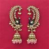 Indo Western Earcuff With Mehndi Plating