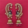 Indo Western Earcuff With Mehndi Plating
