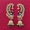 Indo Western Earcuff With Gold Plating