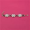 Indo Western Classic Bracelet With Mehndi Plating